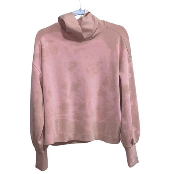 Scotch & Soda Maison Scotch Pink Sun Ray Hooded Sweatshirt Size S - Picture 1 of 13